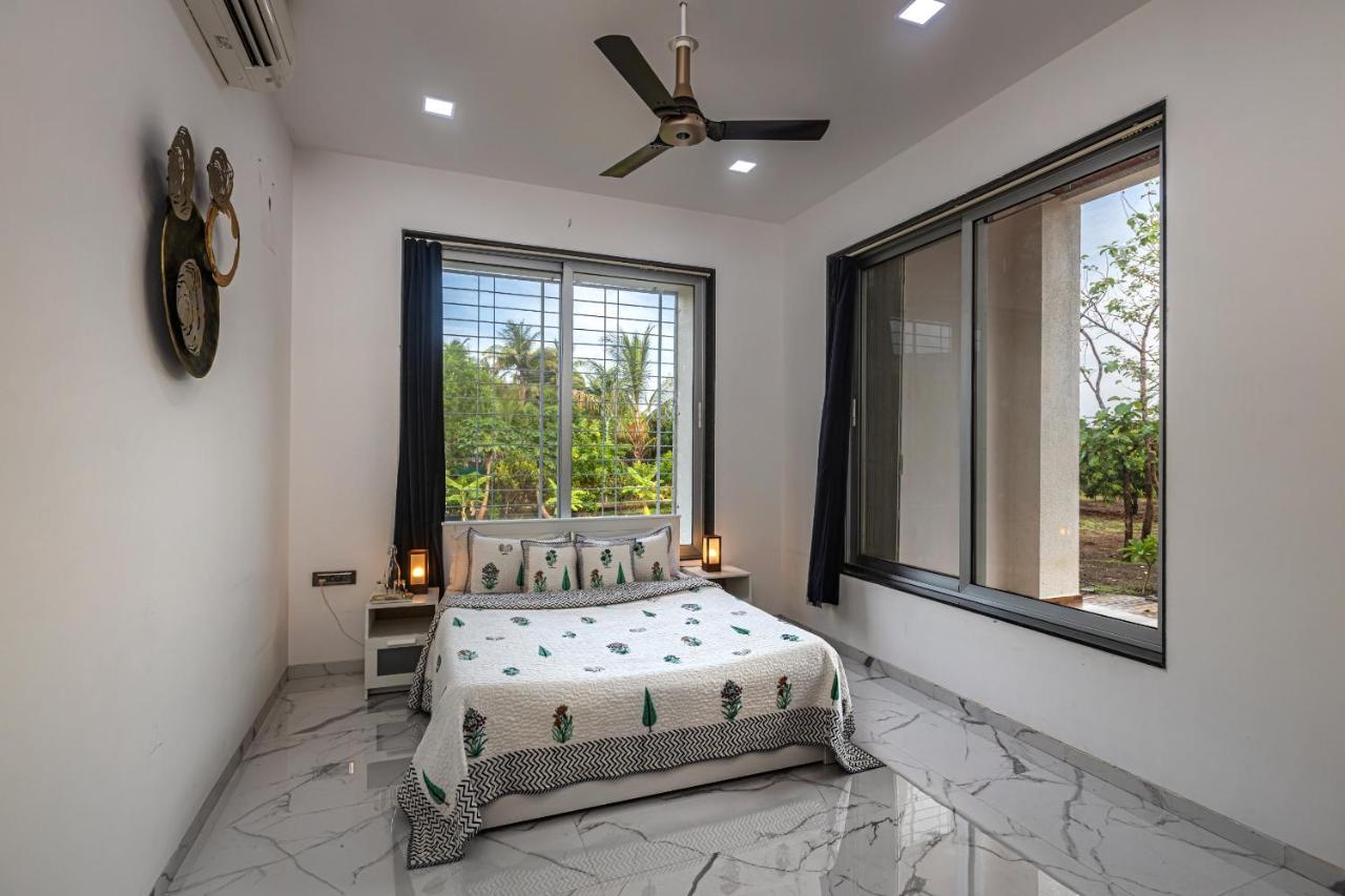 Saffronstays Odyssey, Karjat - 10 Acres Pet-Friendly Estate With Swimming Pool Chinchavli Dış mekan fotoğraf