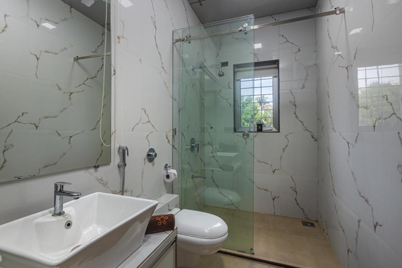 Saffronstays Odyssey, Karjat - 10 Acres Pet-Friendly Estate With Swimming Pool Chinchavli Dış mekan fotoğraf